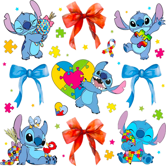 Lilo & Stitch DTF Transfer Bundle