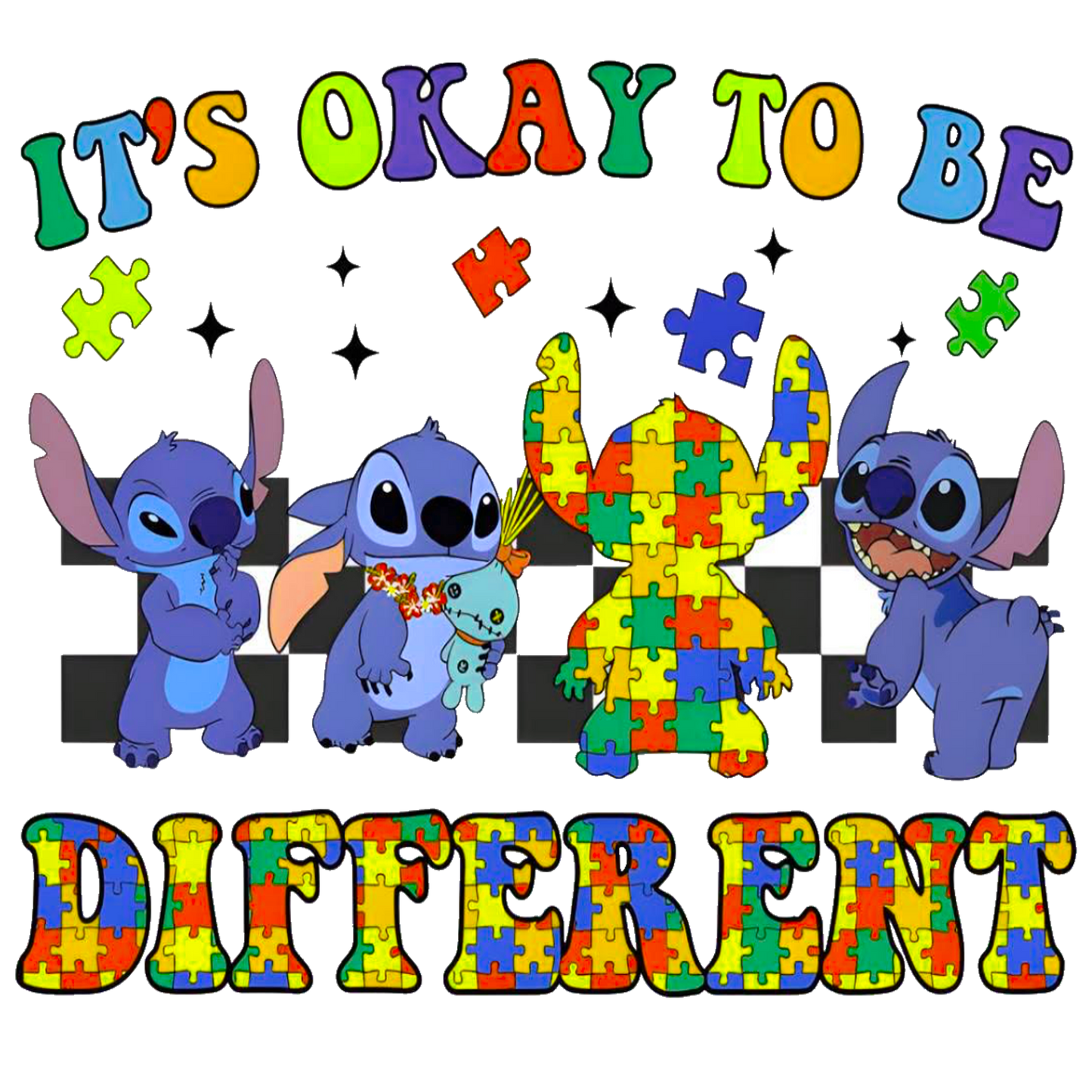Lilo & Stitch DTF Transfer Bundle