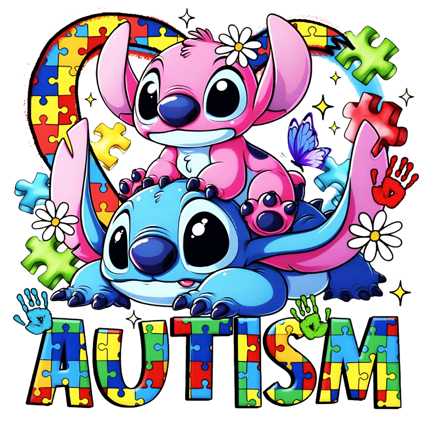 Lilo & Stitch DTF Transfer Bundle