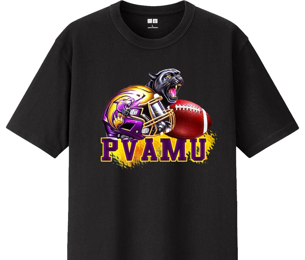 " Prairie View A&M Pride" Short Sleeved T-Shirt