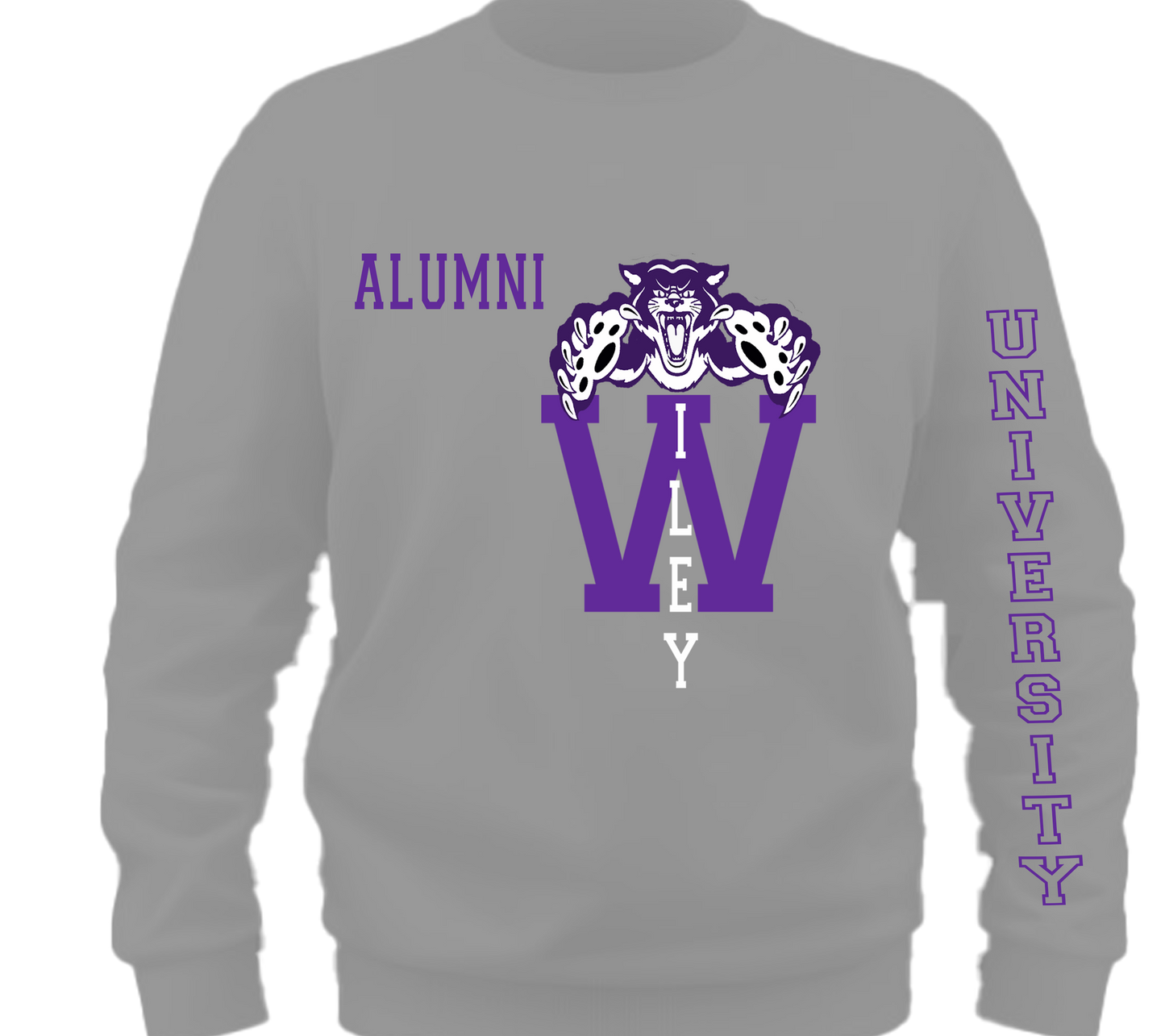 Wiley University Alumni - Long Sleeved Pullover